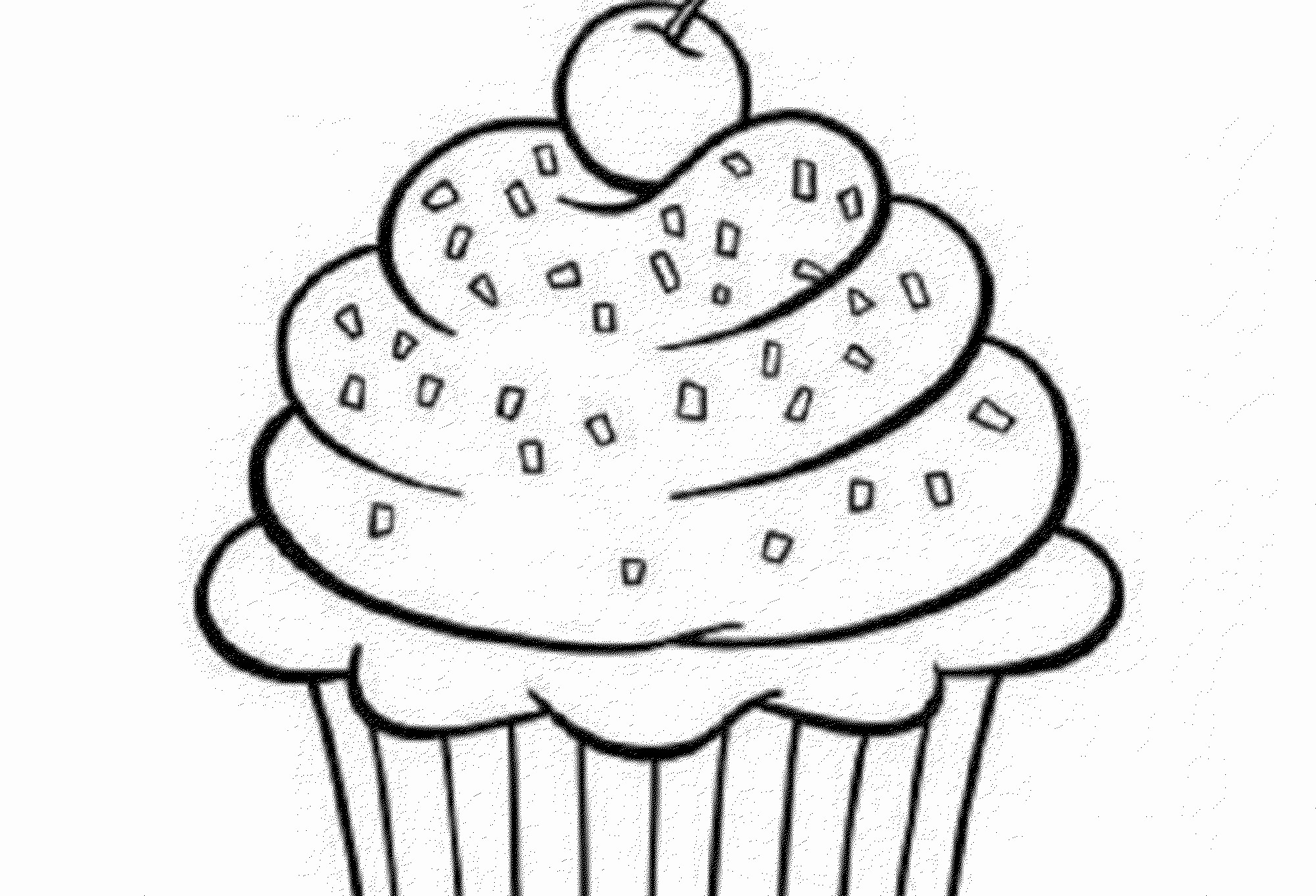 if You Give A Cat A Cupcake Coloring Page - BubaKids.com