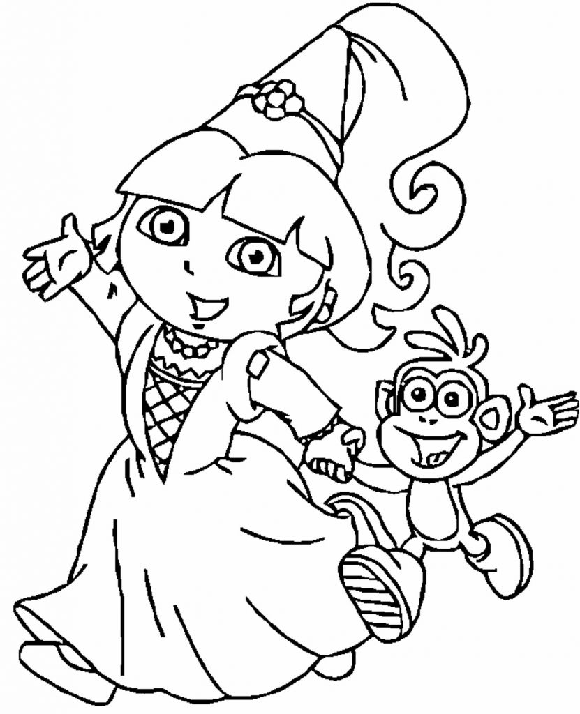 Princess Coloring Pages Momjunction - BubaKids.com
