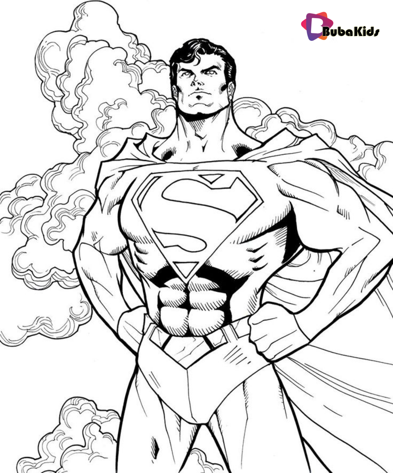 Printable Superman Coloring Pages Idea on