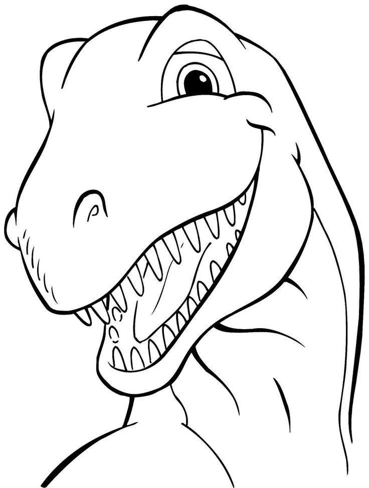 Animal Dinosaurs Tyrannosaurus Rex Coloring Sheets Free Printable For Kids & Gir… Wallpaper