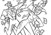 Batman color page cartoon characters coloring pages, color plate, coloring sheet...