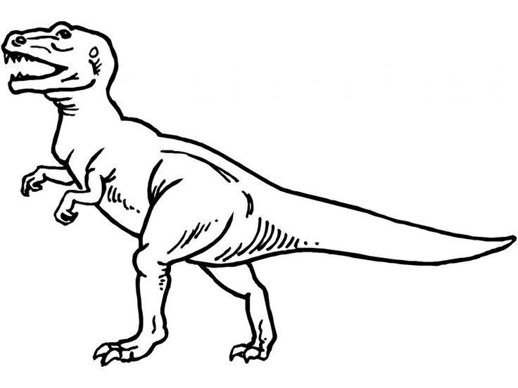 Coloring Pages of Dinosaurs Wallpaper
