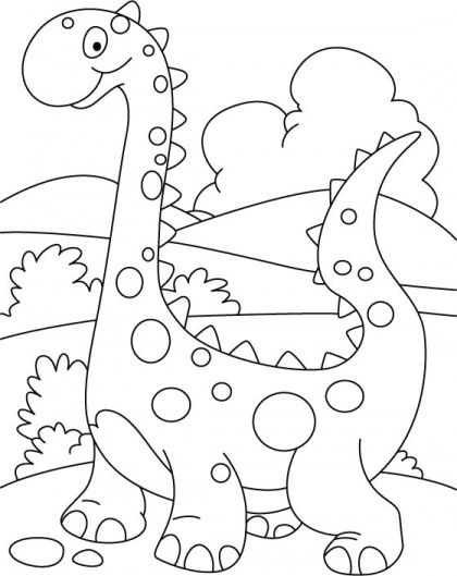Dinosaur Coloring Pages:  Here are the top 25 free dinosaur coloring pages to pr…