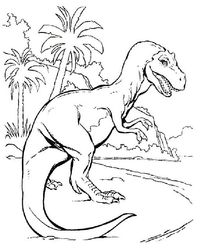 Dinosaurs Coloring Pages 22 | Free Printable Coloring Pages Wallpaper