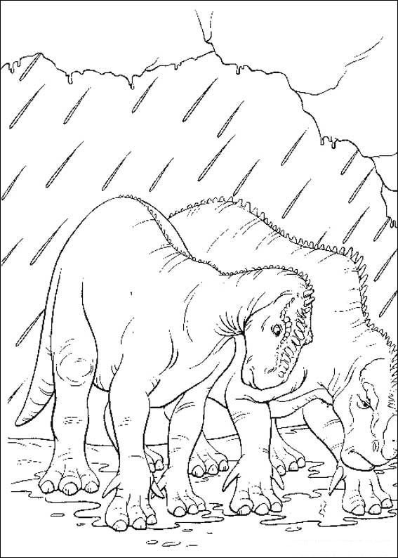 Dinosaurs coloring pages 32