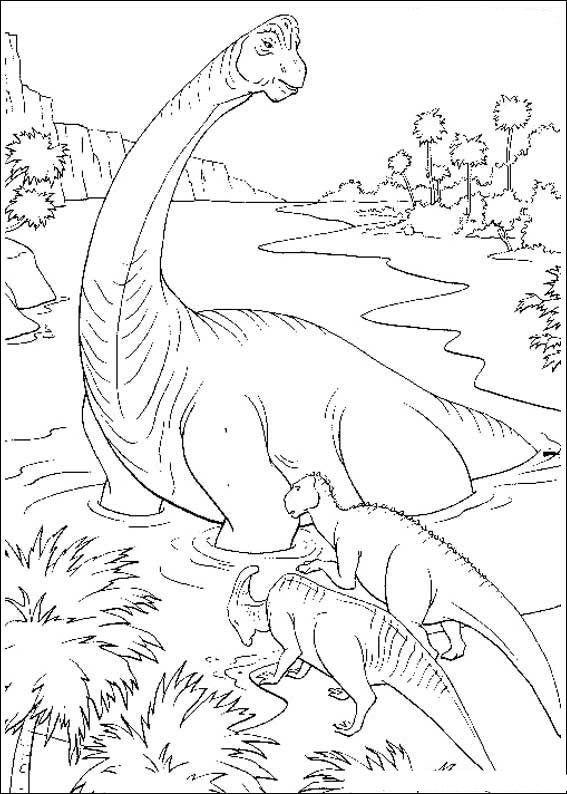 Dinosaurs coloring pages 34 Wallpaper