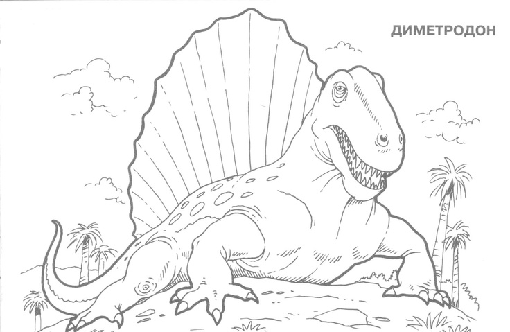 Dinosaurs coloring pages 7.jpg (1642×1070)