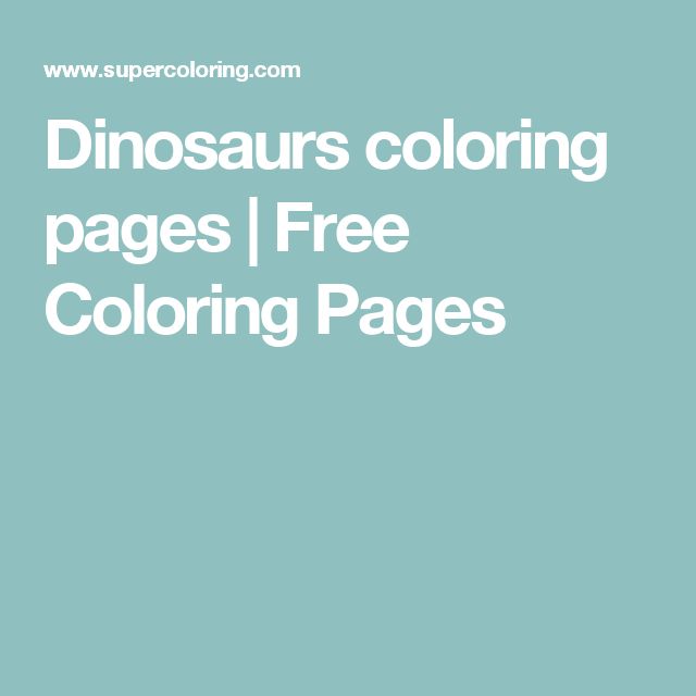 Dinosaurs coloring pages | Free Coloring Pages Wallpaper