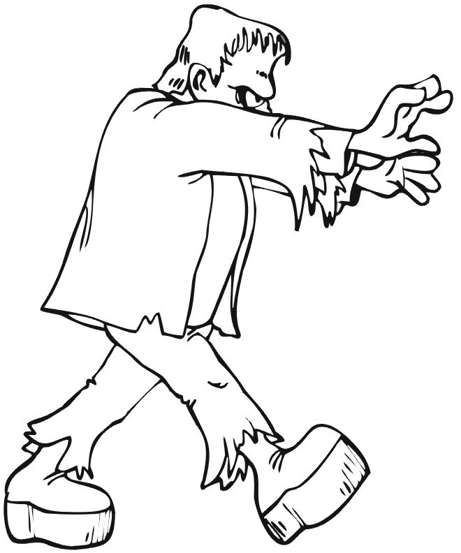 Ghost Frankenstein Coloring Pages – Ghost Cartoon Cartoon Coloring Wallpaper