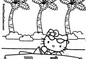 Hello Kitty Coloring Pages | ... For Kids of All Ages - Free Hello Kitty Colorin...