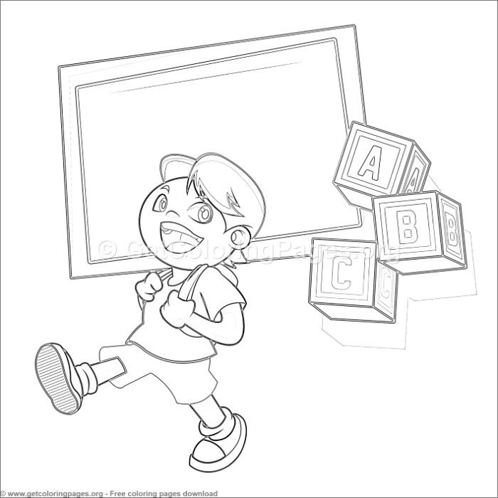 10 Back to School Coloring Pages – GetColoringPages.org #coloring #coloringboo… Wallpaper