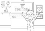15 Back to School Coloring Pages – GetColoringPages.org #coloring #coloringboo...
