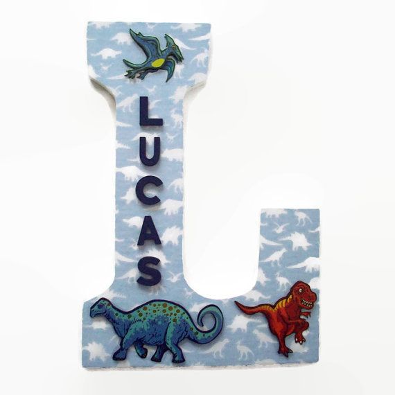Dinosaur Wood Letter  Dinosaurs Wall Letters by cathyscraftycovers Wallpaper
