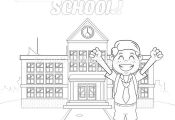 7 Back to School Coloring Pages – GetColoringPages.org #coloring #coloringbook...