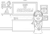 8 Back to School Coloring Pages – GetColoringPages.org #coloring #coloringbook...