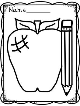 BACK TO SCHOOL COLORING PAGES  This file includes 27 coloring pages that were ha… Wallpaper