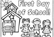 Back to School Coloring Page~ Freebie from Creative Lesson Cafe on TeachersNoteb...