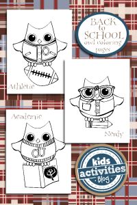 Back to School Coloring Pages {Owl Themed} – Kids Activities Blog Wallpaper
