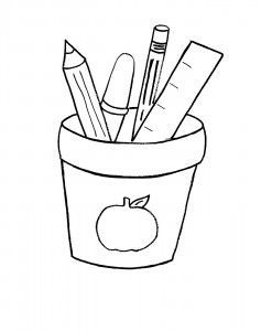 Back to School coloring sheets