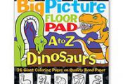 Big Picture Floor Pad A to Z Dinosaurs