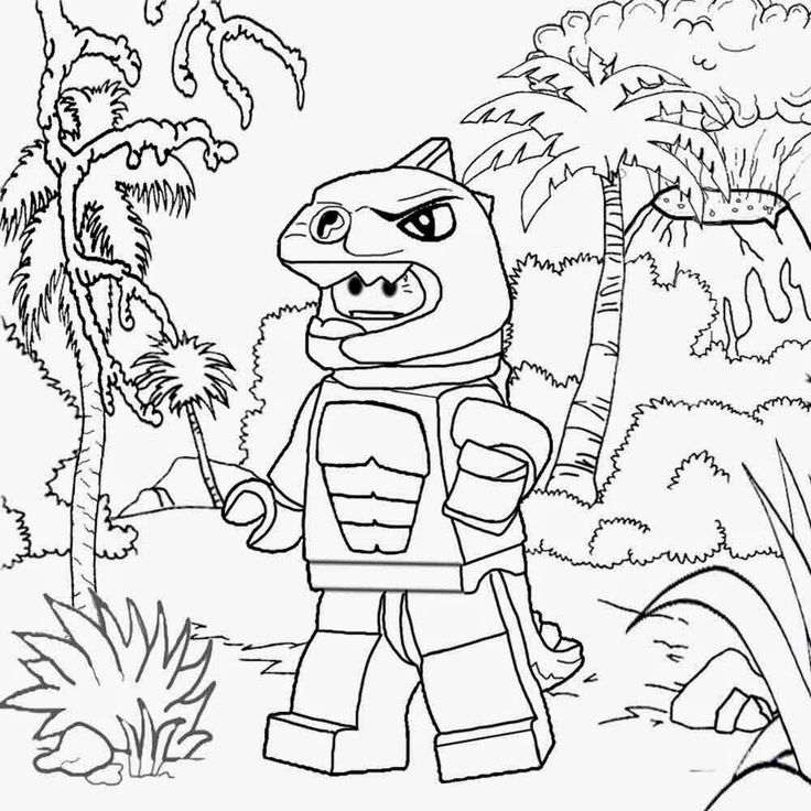 Clipart+land+of+dinosaurs+Lego+Minifigures+Series+5+Dino+man+coloring+book+for+k…