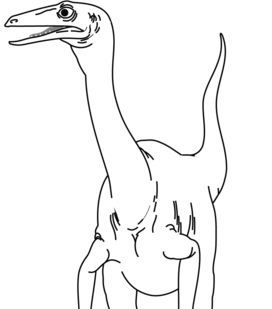 Coelurus Dinosaurs Coloring Page:  Coelurus is a genus of coelurosaurian dinosau…