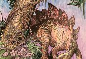 Colored Pages from "Dinosaurs: A Coloring Book" by William Stout - Album on Imgu...
