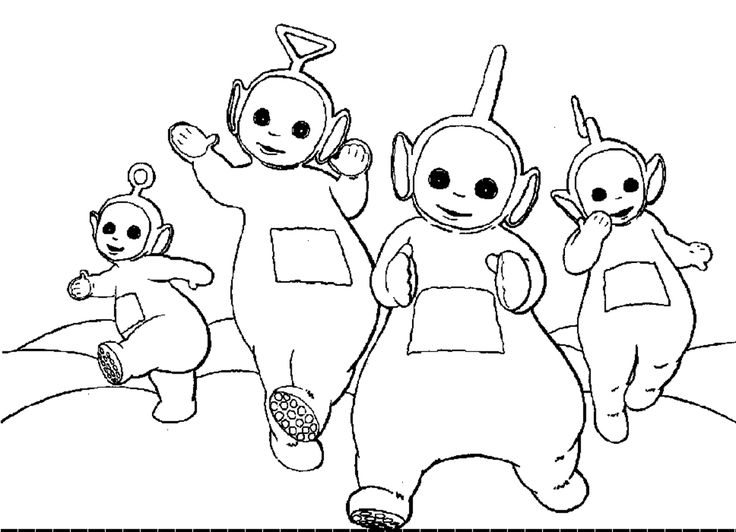 Coloring Teletubbies Cartoon Coloring Page For Sharks   Coloring Page Photos Wallpaper