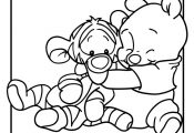 Disney Babies Coloring Pages Pooh and Tigger Disney Babies Coloring Page – Car...