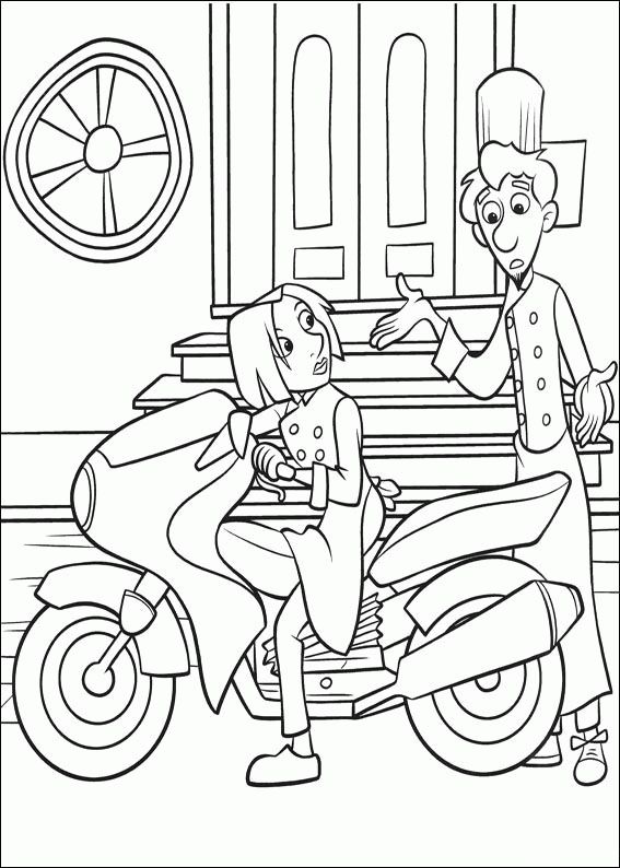 Disney Printable Ratatouille Cartoon Coloring Pages Drawing Pictures title