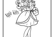Ever After High Coloring Pages Ever After High - Apple White – Cartoon Jr.
