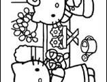 Hello Kitty Coloring Pages free For Kids