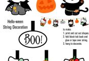 Hello Kitty Halloween Banner Print-Out