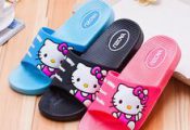 Hello Kitty Indoor household slippers Male and female style There are three colo...