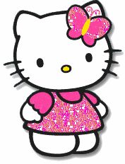 Hello Kitty Krabbels Wallpaper