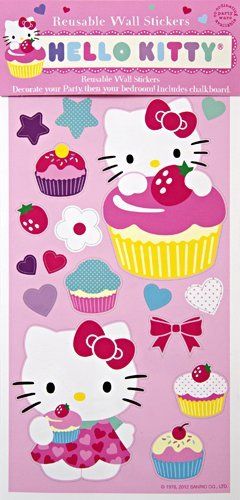 Hello Kitty Set of Wall Stickers by Meri Meri by Meri Meri. $13.00. Hello Kitty …