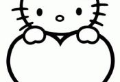 Hello Kitty coloring pages, coloring pages of Hello Kitty ...