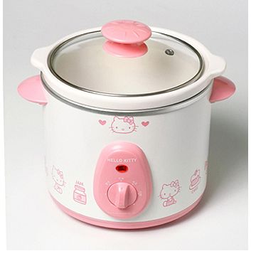 Hello Kitty kitchen crock pot slow rice cooker Wallpaper
