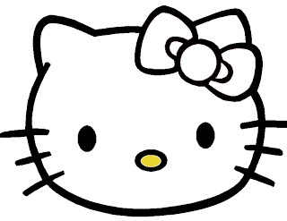 Hello kitty printout there is another to print with bows..save to your pictures … Wallpaper