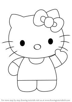 How to draw Hello Kitty – DrawingTutorials1… Wallpaper