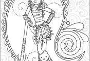 How to train your dragon Coloring pages and MANY others - I want to embroider th...