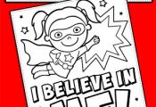 Instill a growth mindset in your little superheroes with these fun coloring page...