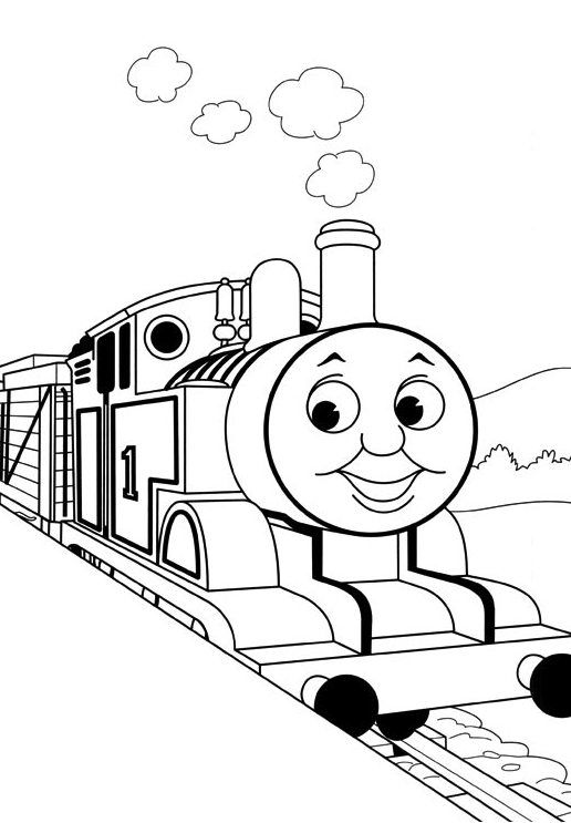 Kids Thomas The Train Coloring Pages Toby – Cartoon Coloring pages … Wallpaper