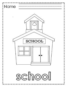 Learning Language coloring pages Back to School Newcomers Wallpaper