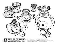 Octonauts printable coloring pages that can the kids can color. Wallpaper