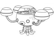 Octopod The Octonauts Octopus Submarine Coloring Page - Download ...