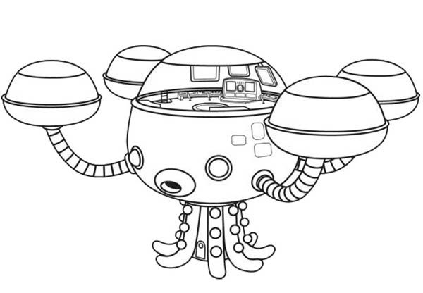 Octopod The Octonauts Octopus Submarine Coloring Page – Download … Wallpaper
