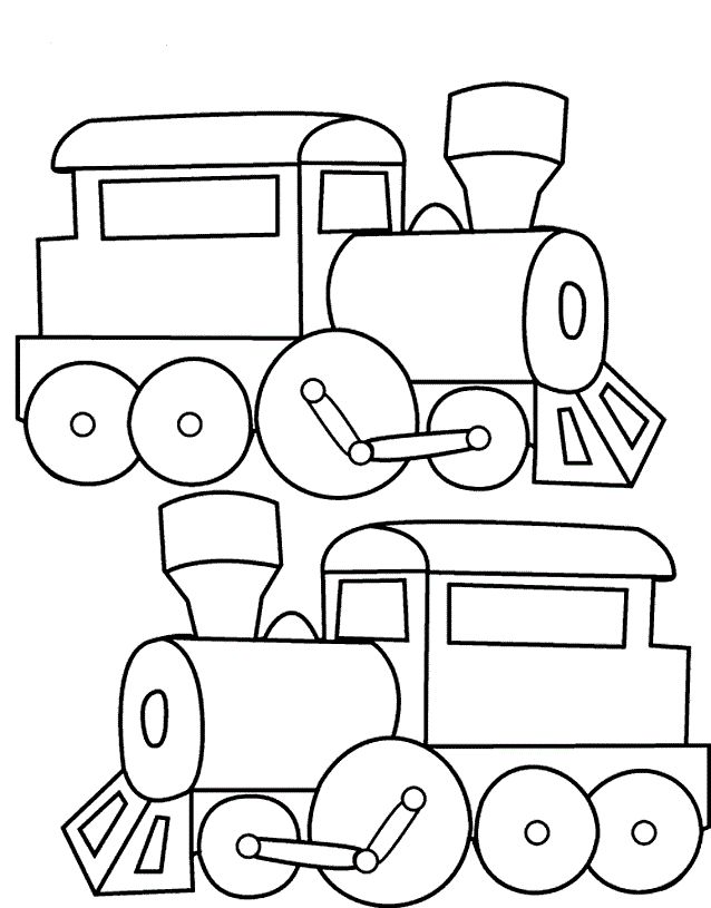 Old School Train Coloring Page | Image Coloring Pages Wallpaper