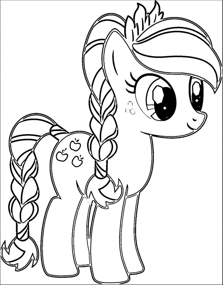 Pony Cartoon My Little Pony Coloring Page 003 Wallpaper