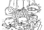 Rugrats color page cartoon characters coloring pages, color plate, coloring shee...